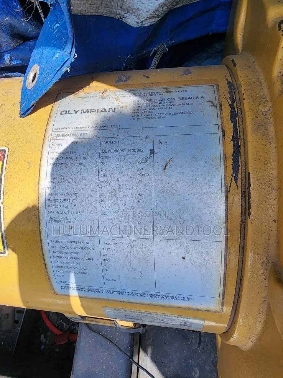 Perkins Diesel Generator