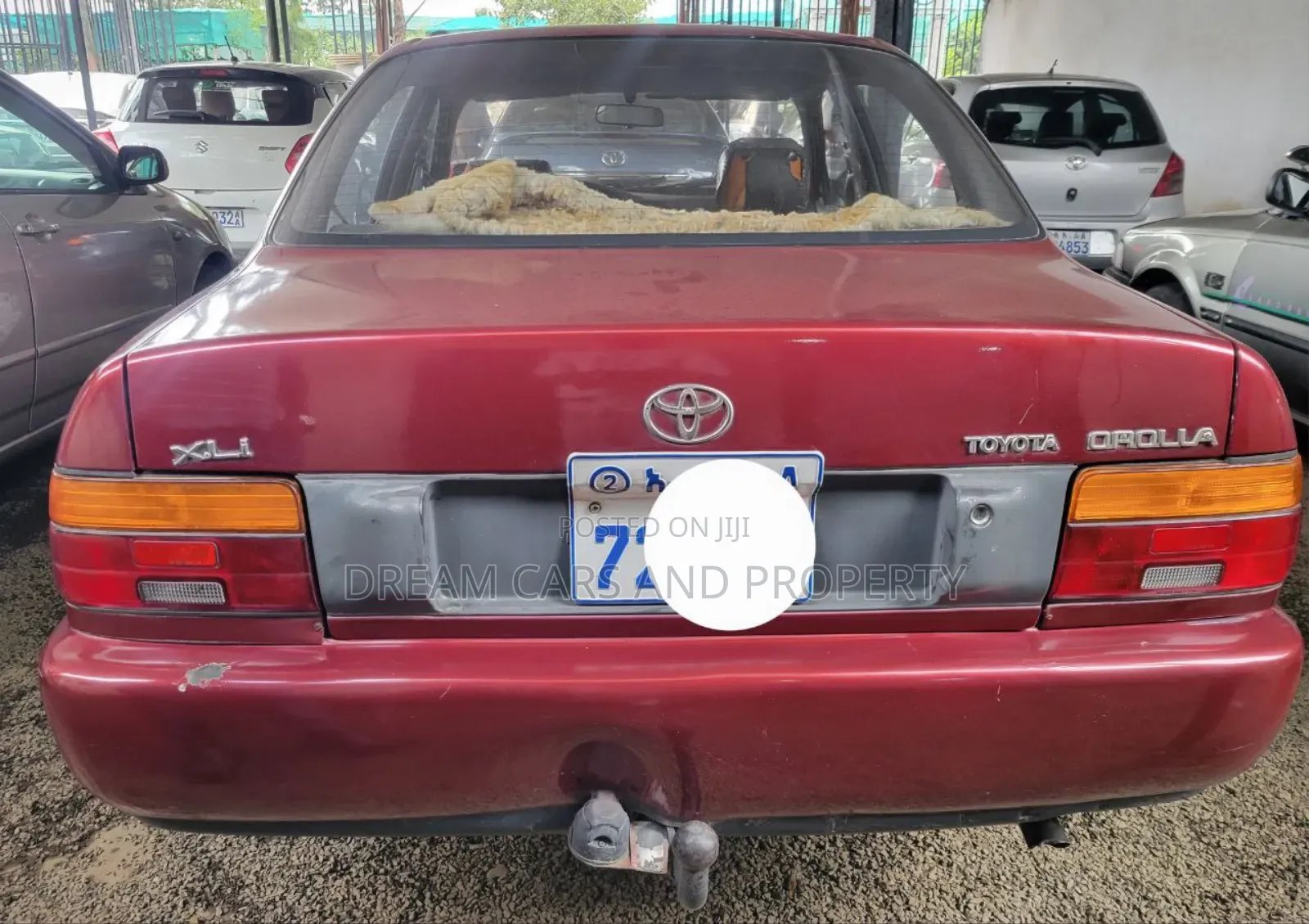 Toyota Corolla Sedan 1996 Burgundy
