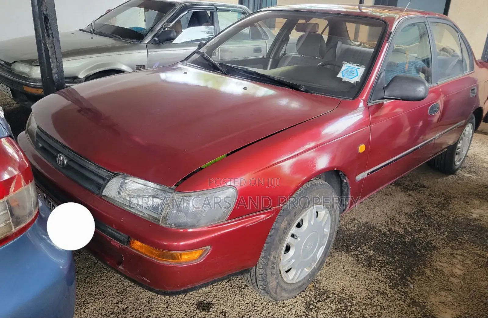 Toyota Corolla Sedan 1996 Burgundy