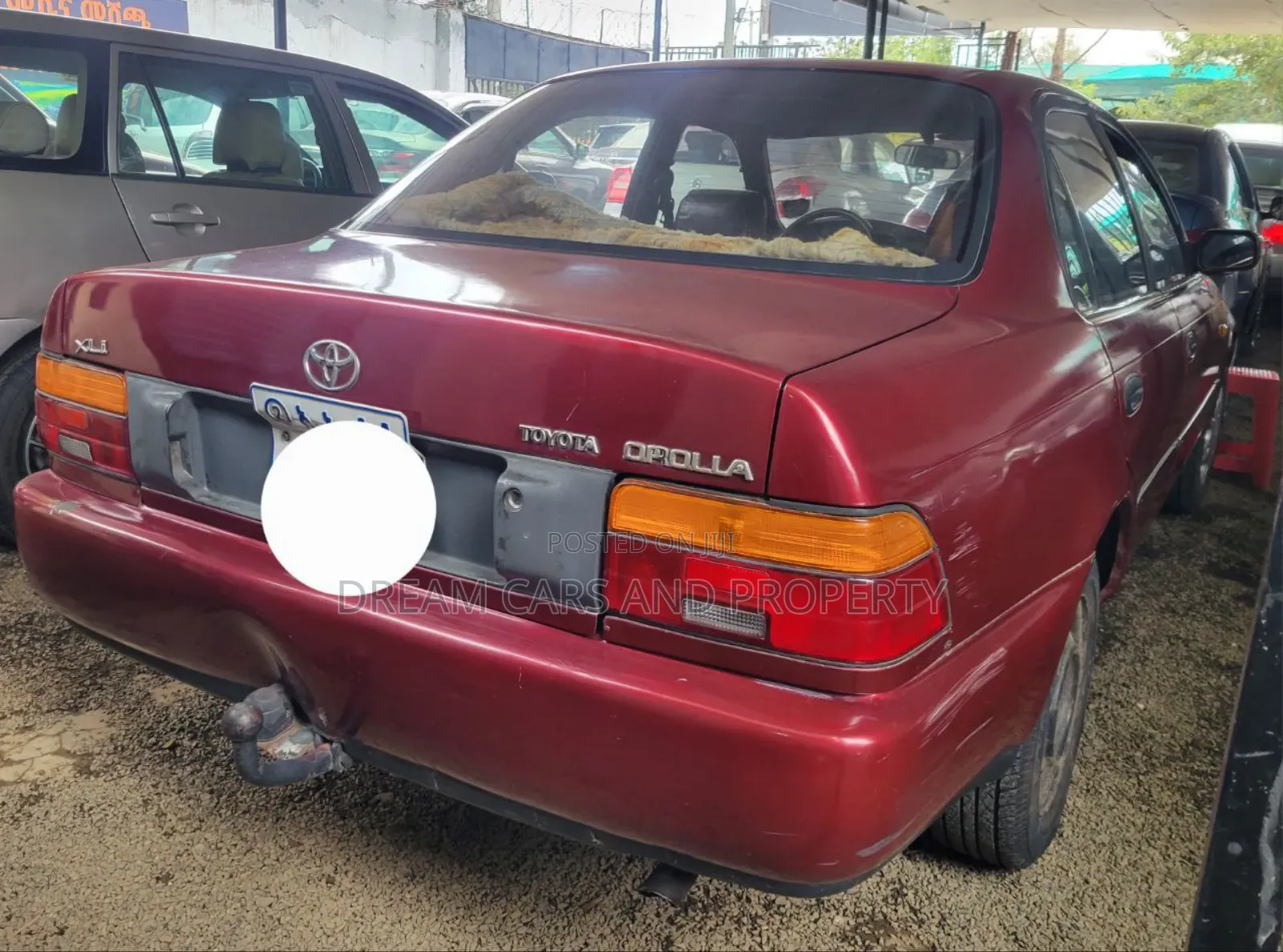 Toyota Corolla Sedan 1996 Burgundy