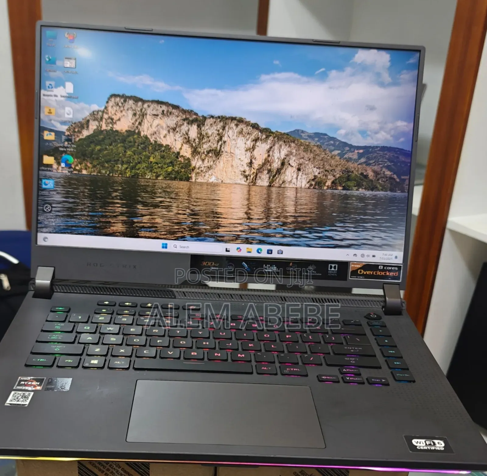 New Laptop Asus ROG Strix G15 16GB AMD Ryzen 9 SSD 512GB