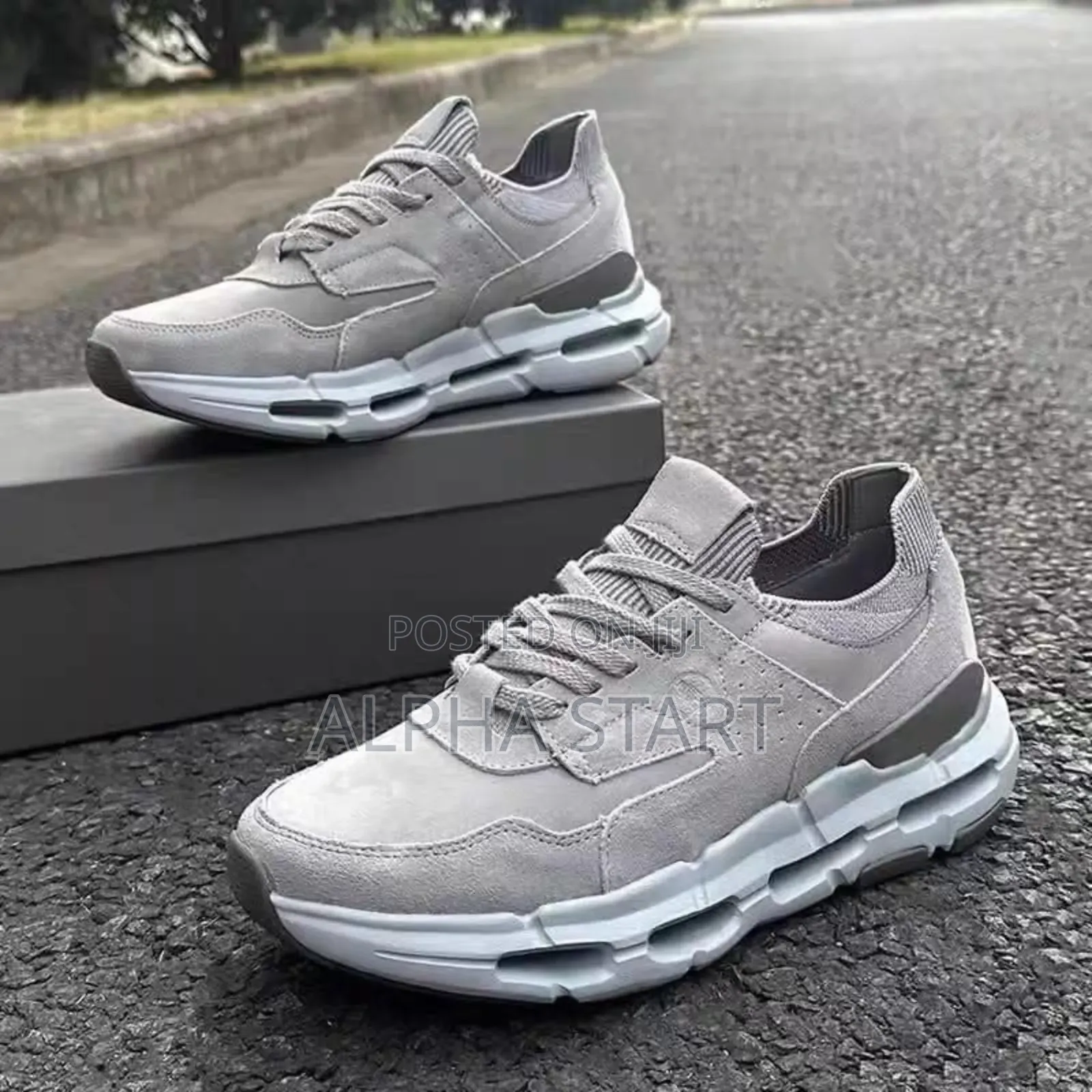 Clarks Men's Nxe Lo Dark Grey Suede