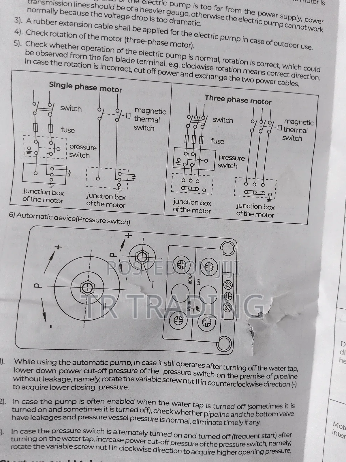 Leo Water Pump 1.1 Kw,220 Volt