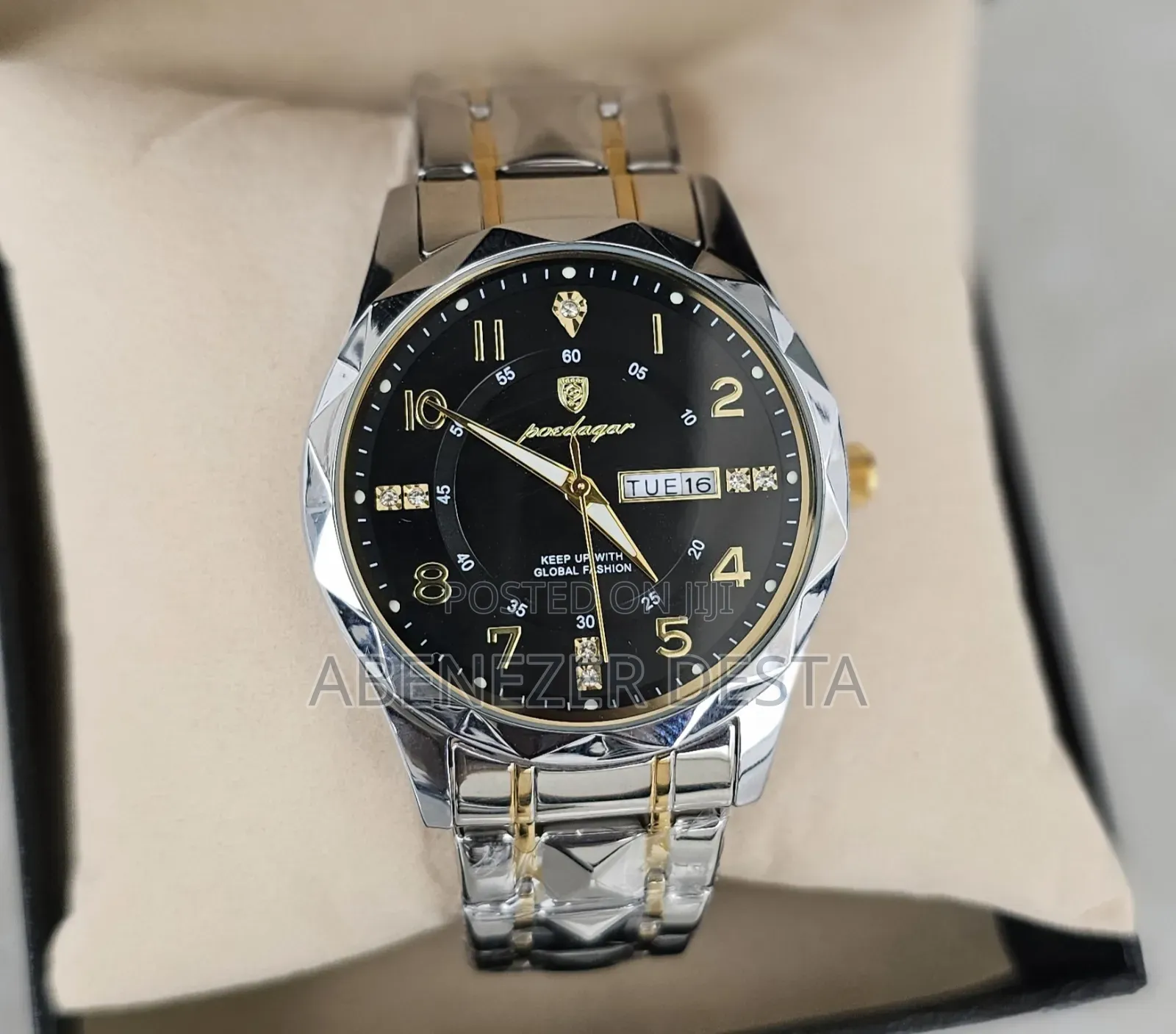 Luxury Watch for Mens Poedagar Brand New