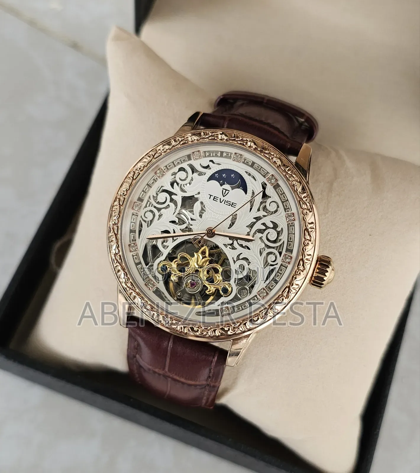 Tevise Automatic Watchs for Men's Luxury