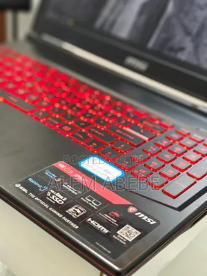 New Laptop MSI GL63 8RC 16GB Intel Core I7 SSD 128GB