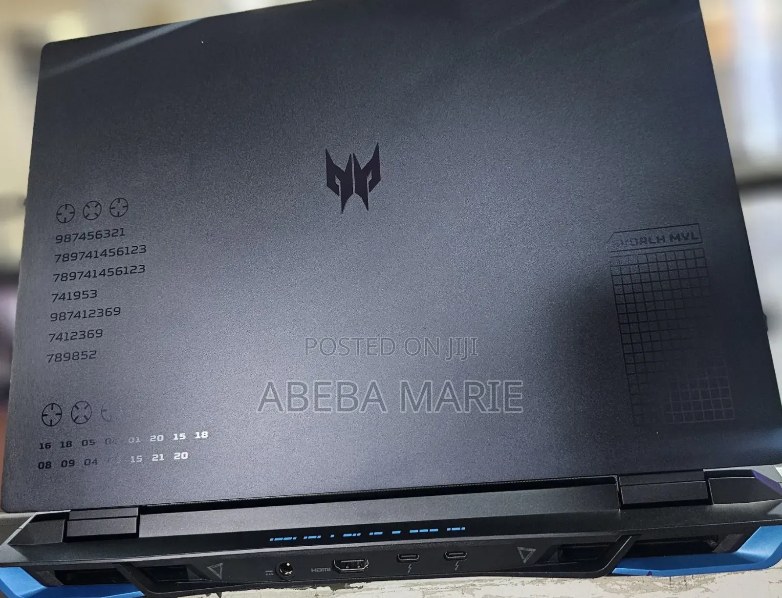 New Laptop Acer Predator Helios 300 16GB Intel Core I9 SSD 1T