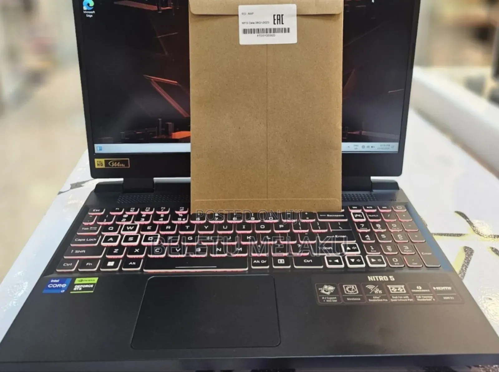 New Laptop Acer Nitro 5 16GB AMD Ryzen 7 SSD 512GB