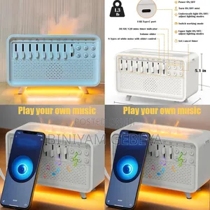 Photo - New Humidifier With Speaker Classical 3in 1ምርጥ እቃ