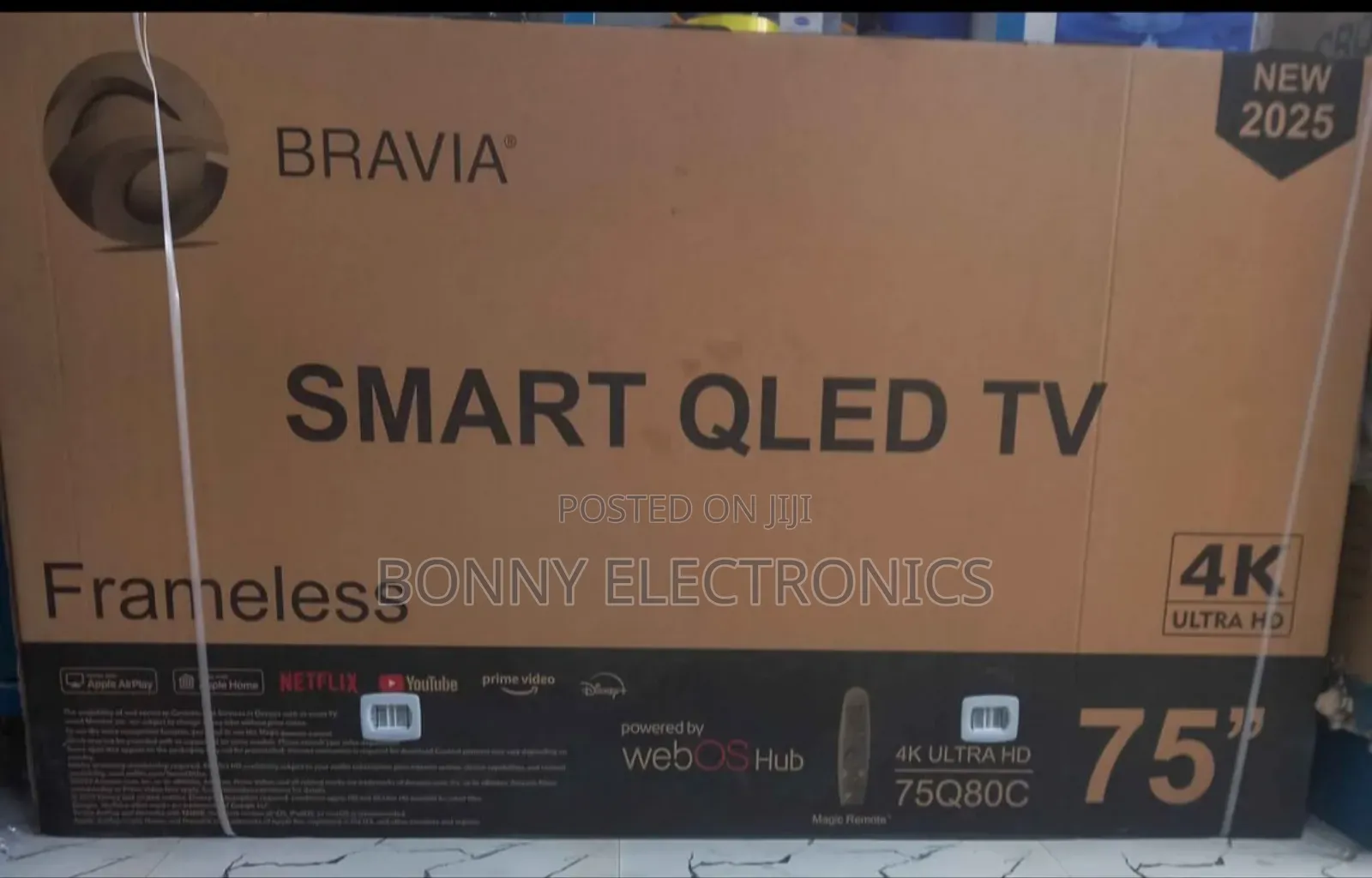Bravia 55" Uhd Frameless Tv