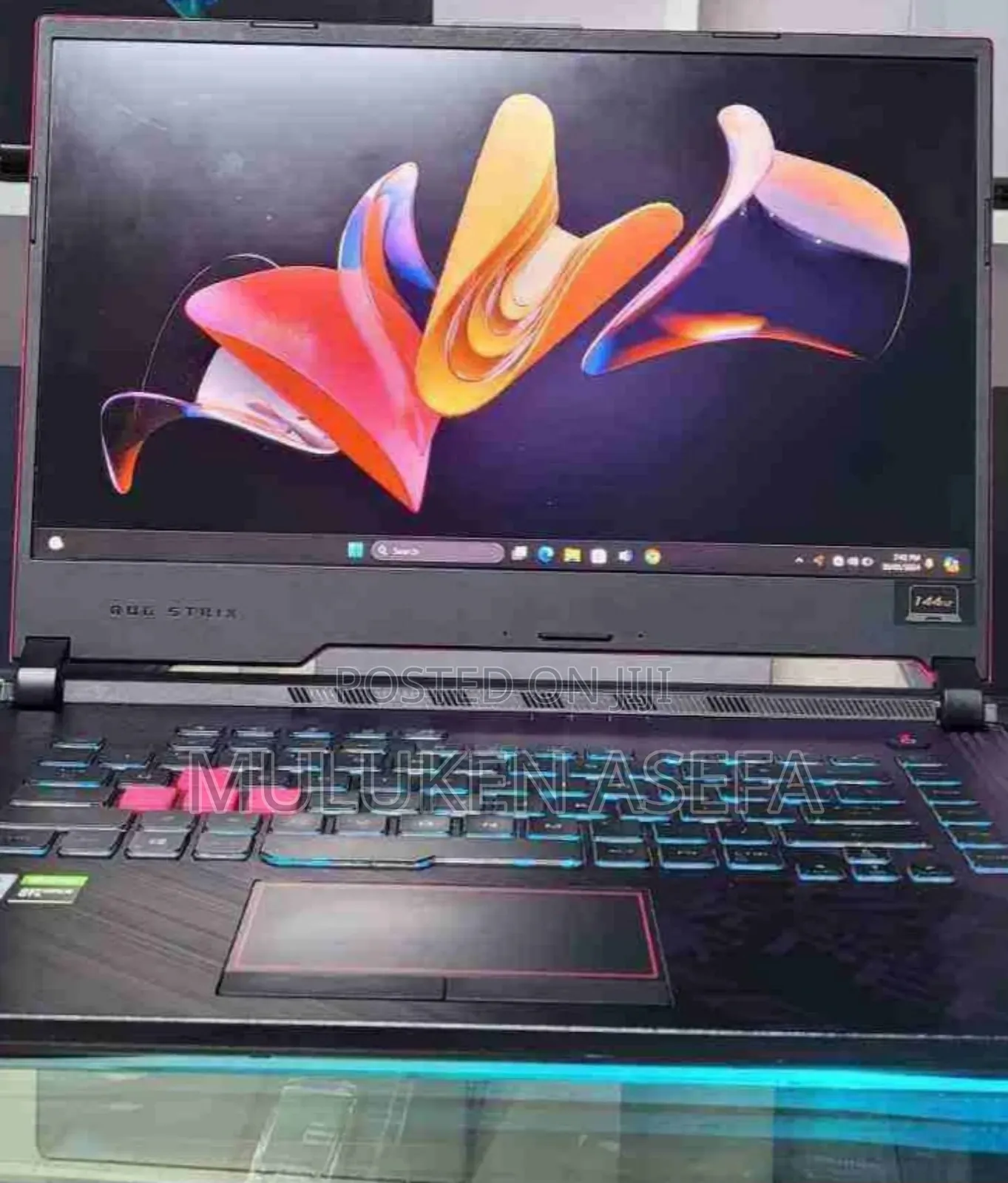 New Laptop Asus ROG Strix G15 16GB Intel Core I7 SSD 1T