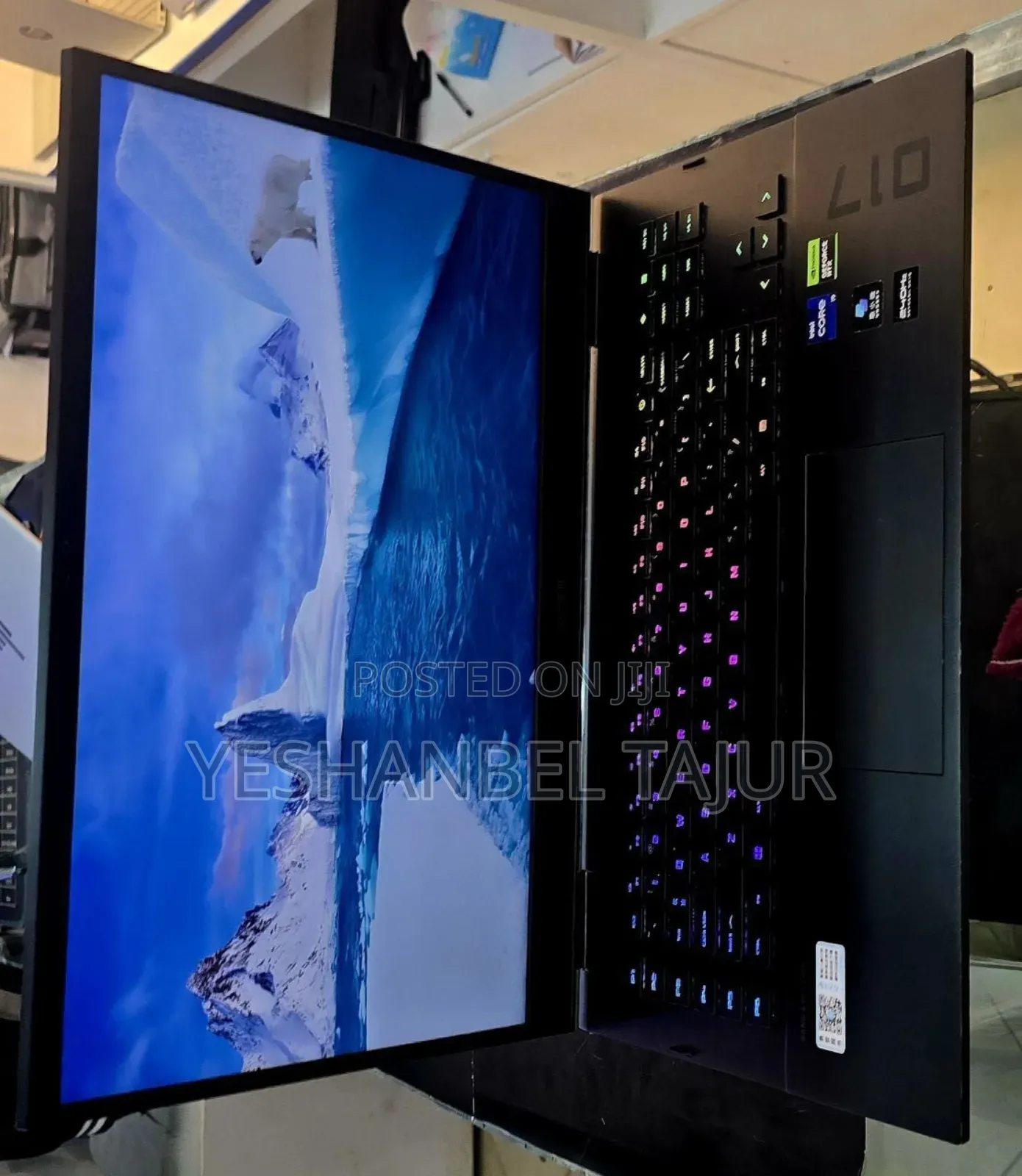 New Laptop HP Omen 17 16GB Intel Core I9 SSD 1T