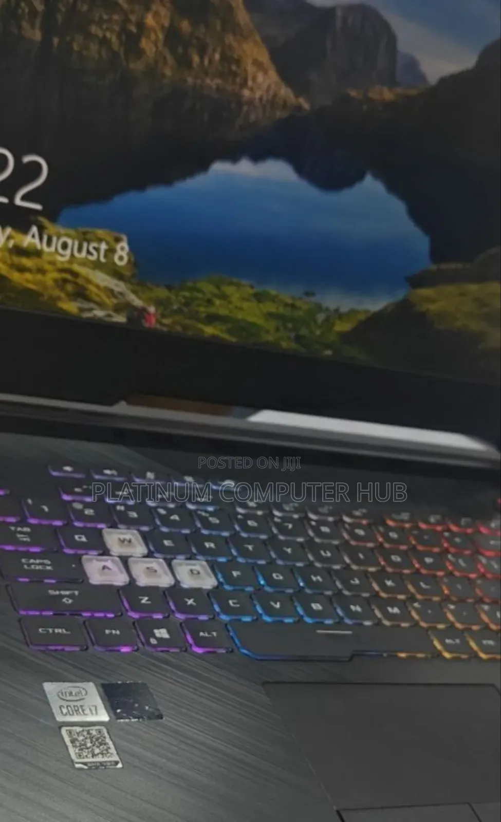 New Laptop Asus ROG Strix G15 16GB Intel Core I7 SSD 512GB