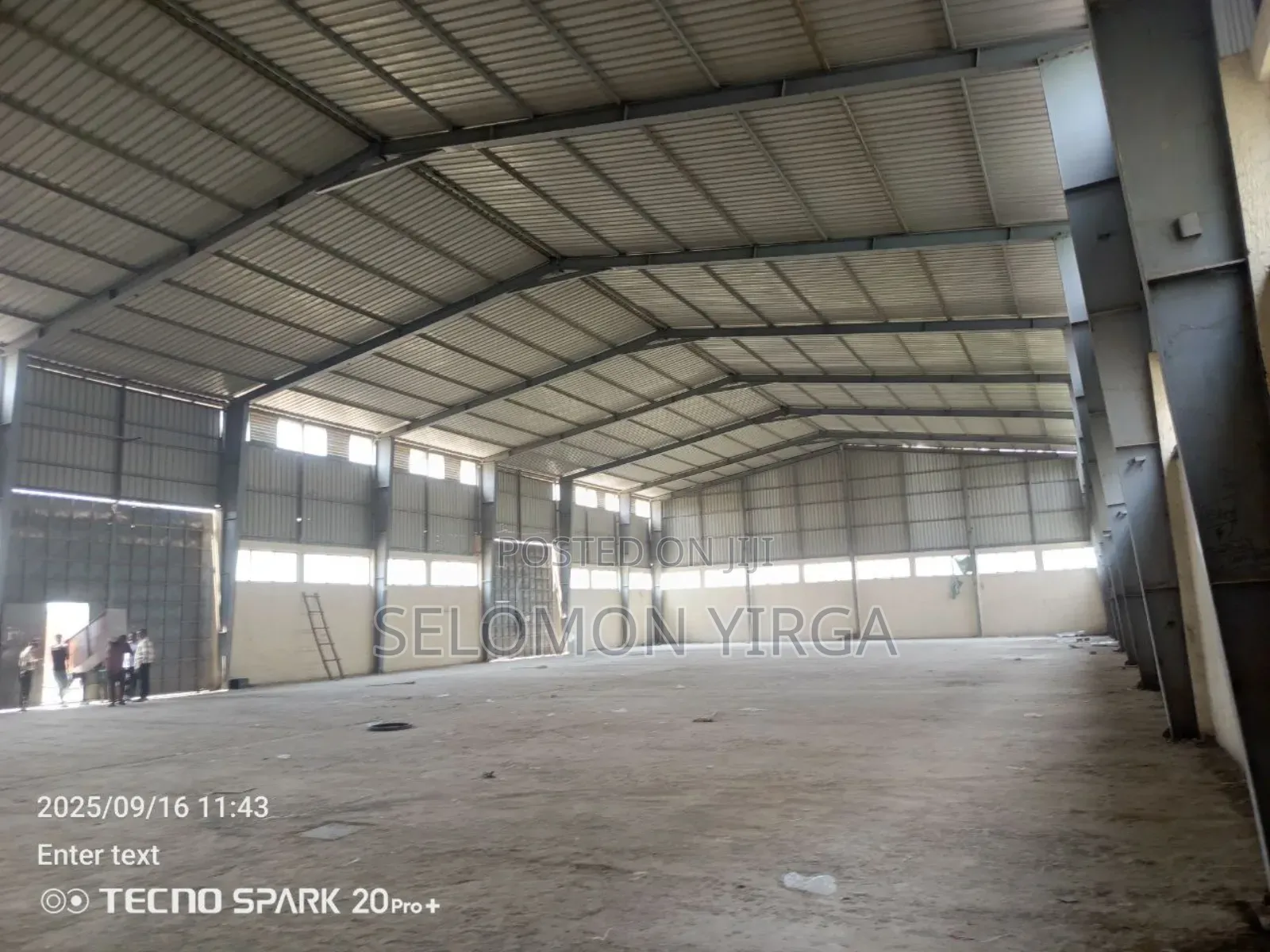 ለክራይ የቀረበ መጋዘን