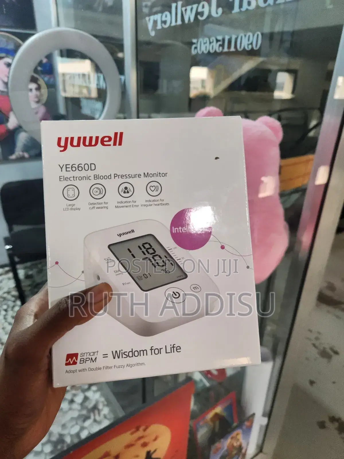 Yuwell Ye660d Blood Pressure Monitor知識digital Bp Blood Pressure New