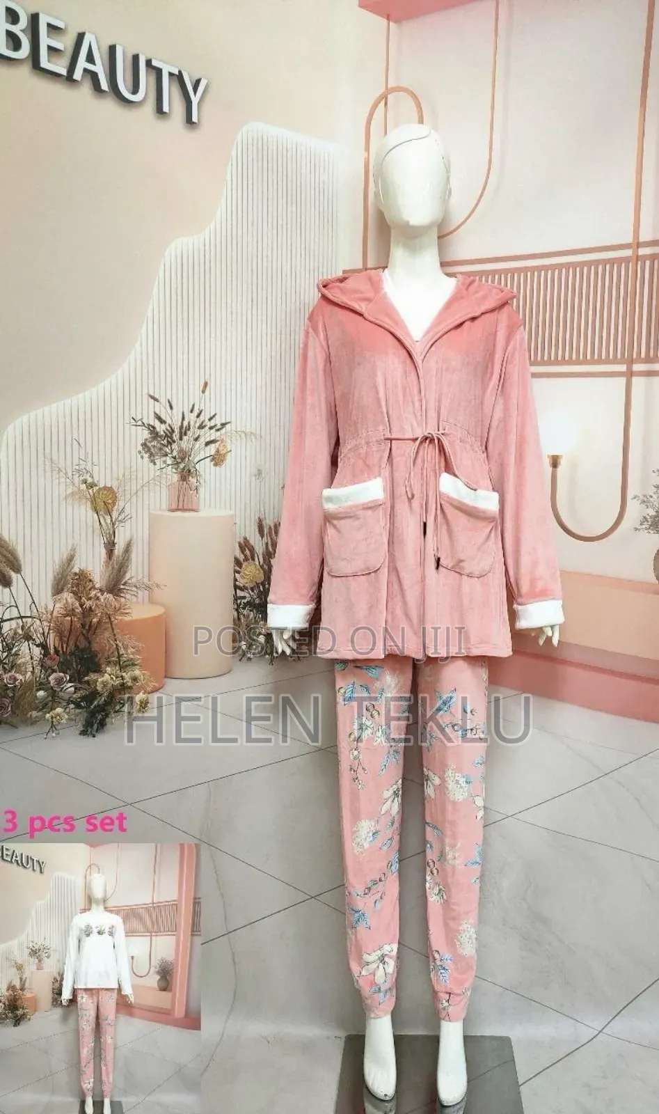 3pc Pyjamas/3ፒስ ፒጃማ