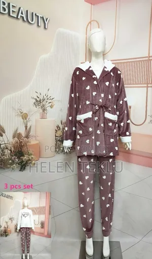 3pc Pyjamas/3ፒስ ፒጃማ