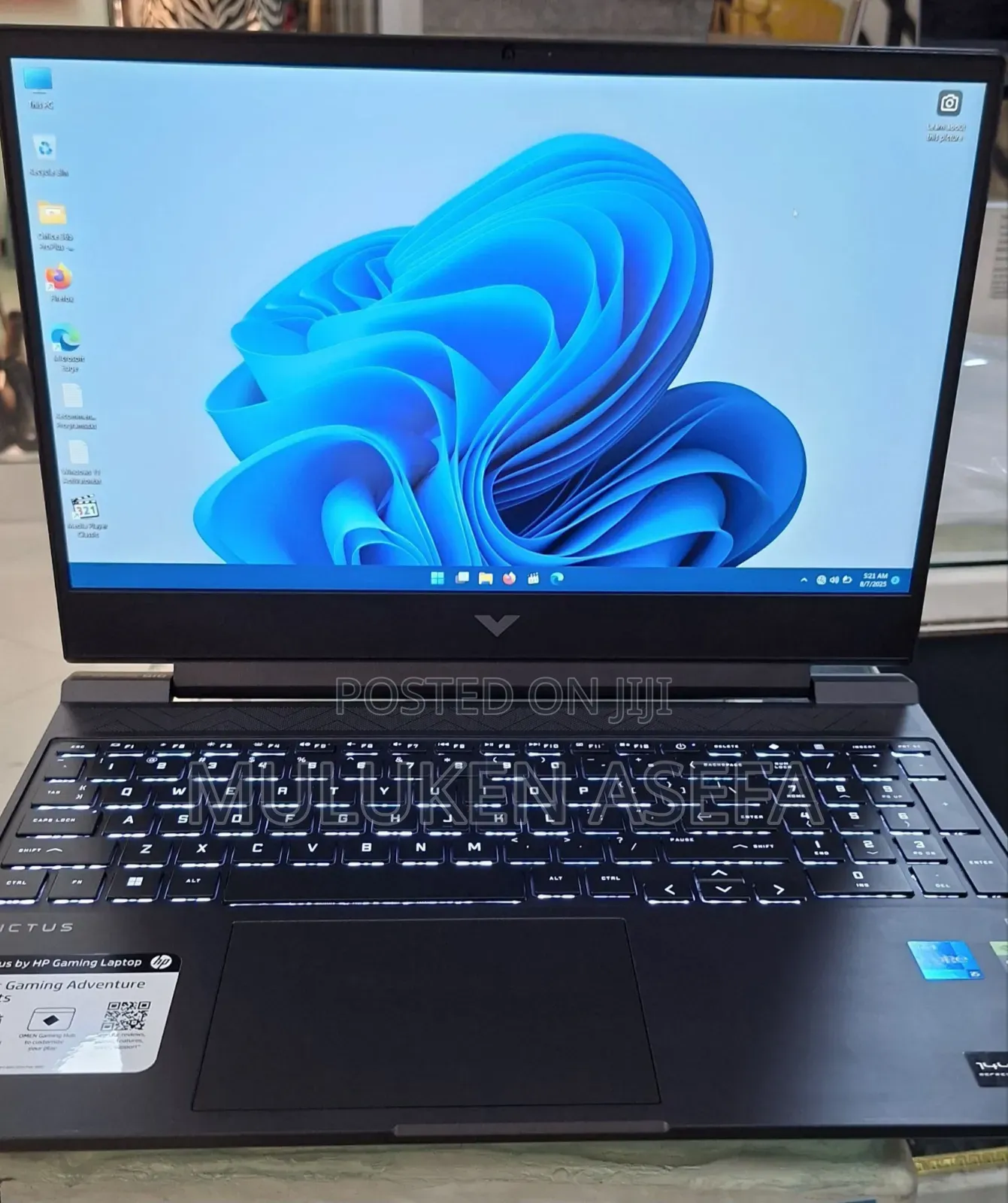 New Laptop HP Victus 16 16GB Intel Core I5 SSD 512GB