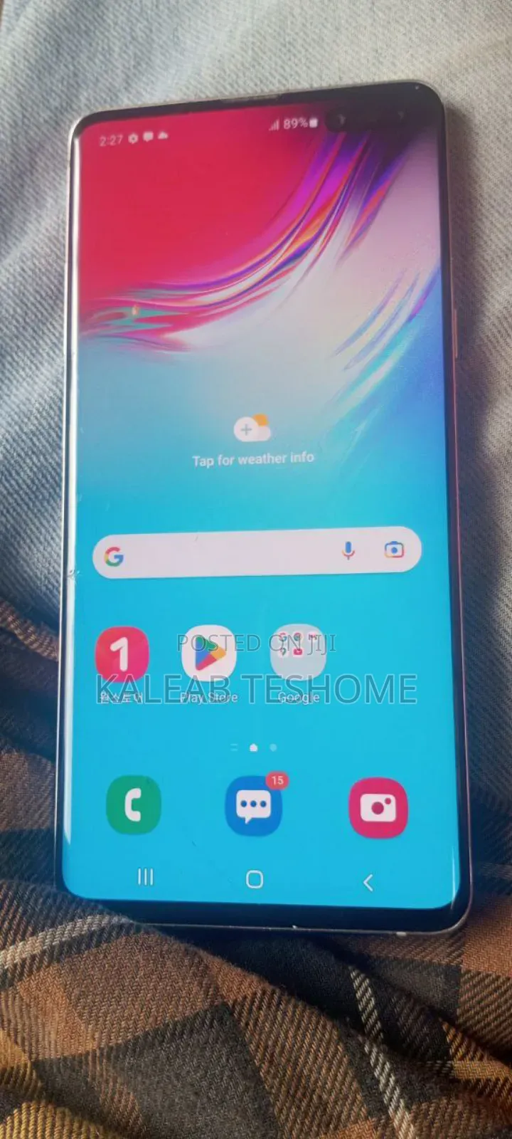 Samsung Galaxy S10 5G 256 GB Silver