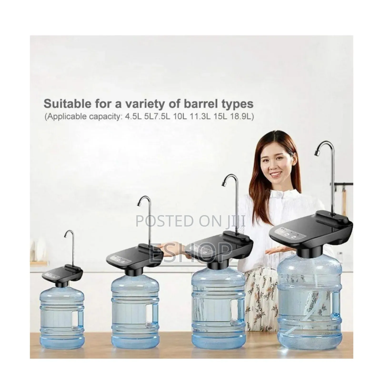 Eco-Friendly Electric Water Pump - Eliminate Plastic Cup Waste