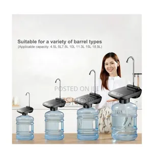 Eco-Friendly Electric Water Pump - Eliminate Plastic Cup Waste