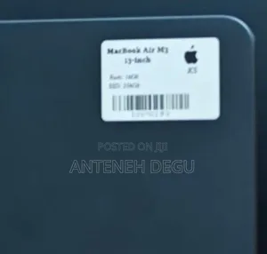 Photo - New Laptop Apple MacBook Air 2024 M3 13-Inch 16GB Apple M3 SSD 256GB