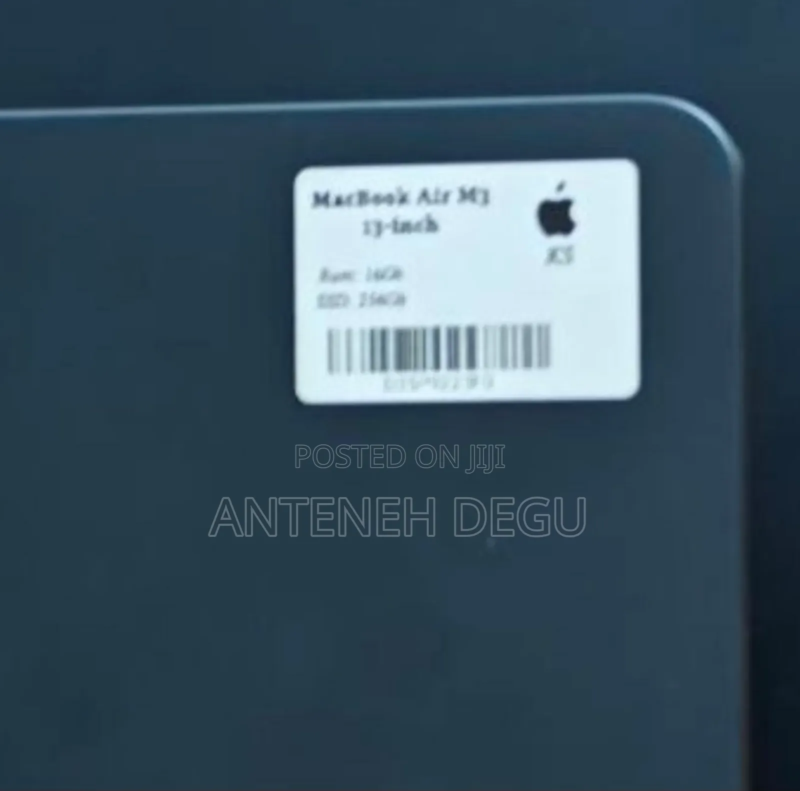 New Laptop Apple MacBook Air 2024 M3 13-Inch 16GB Apple M3 SSD 256GB