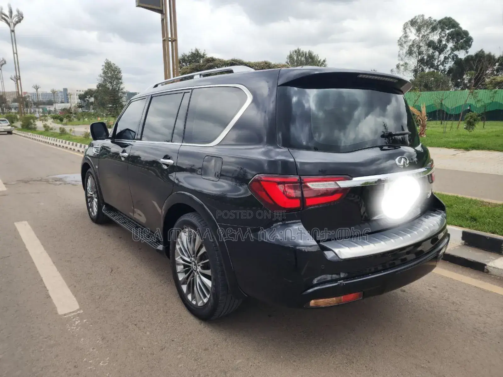 Infiniti QX80 2021 Matt Black