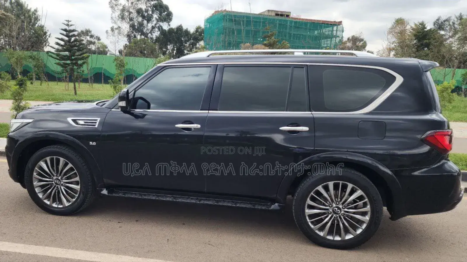 Infiniti QX80 2021 Matt Black