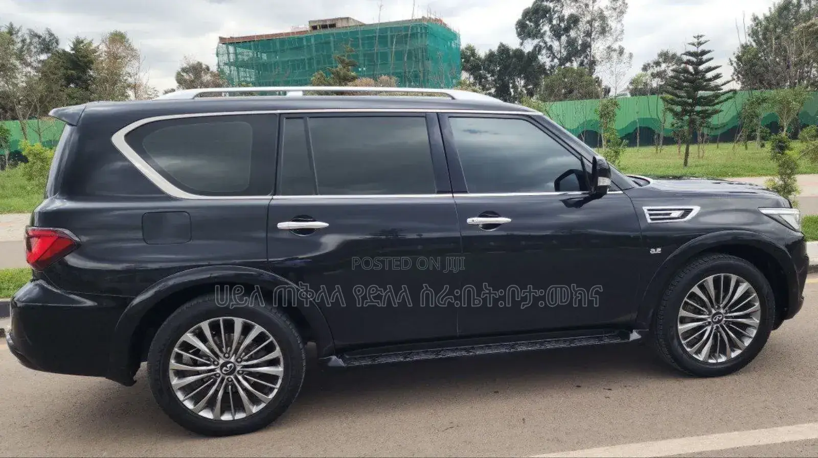 Infiniti QX80 2021 Matt Black