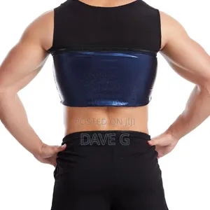 1pc Men And Women Sports Shapewear Waist Trainer Top, Sauna Sweat