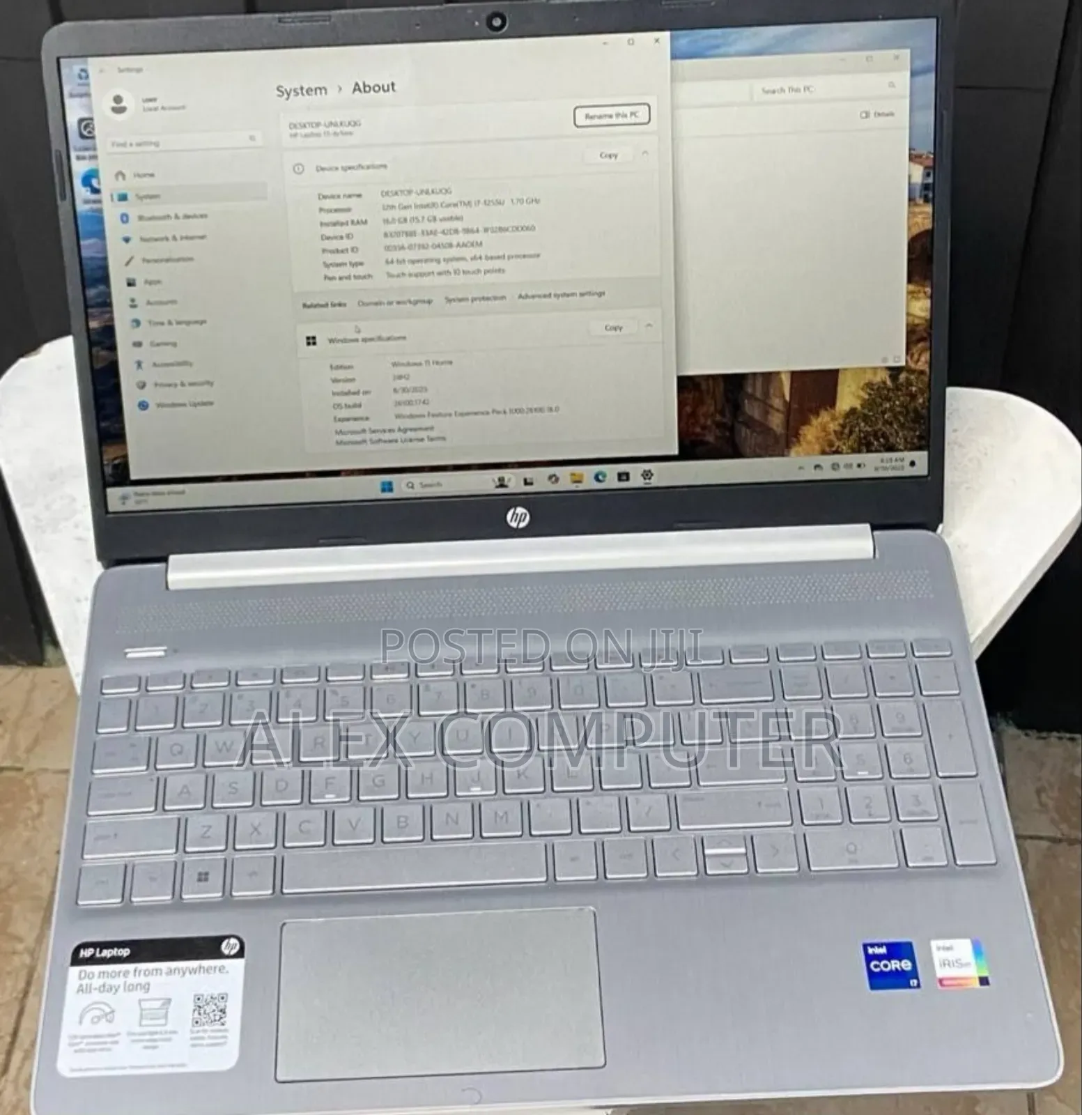 New Laptop HP Pavilion 15 16GB Intel Core i7 SSD 512GB