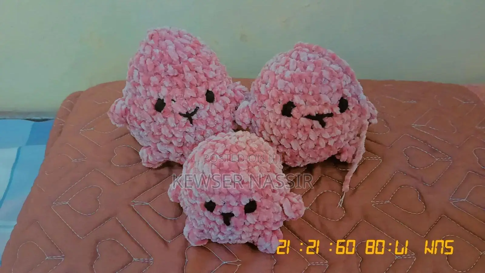 Handmade Plushies (Stuffed Animals)