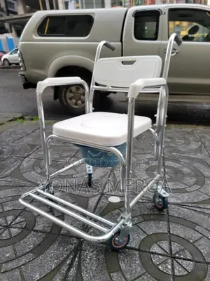 Photo - Commode Chair嘅፭toilet Chair賾§Waterproof Toilet Chair,With Padded Seat