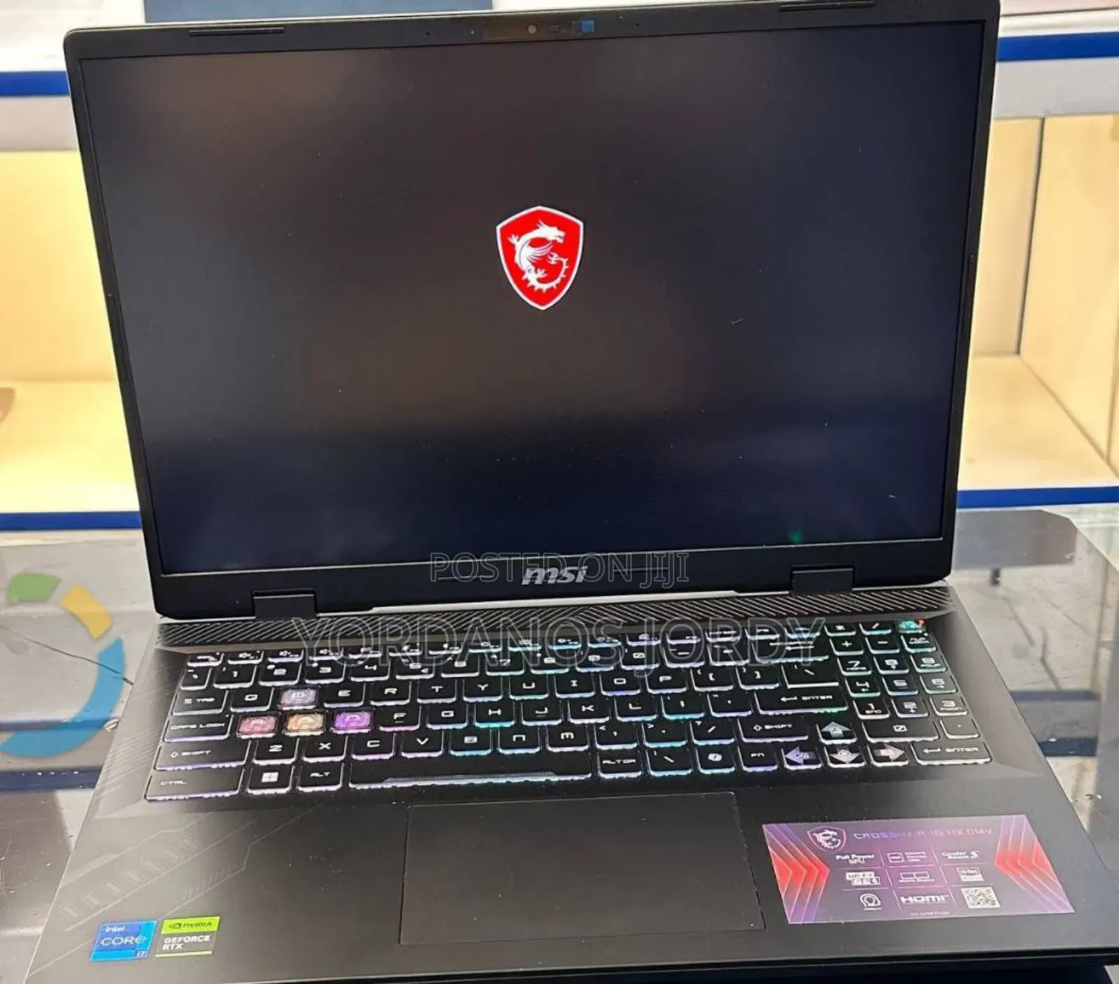 New Laptop MSI Crosshair 15 16GB Intel Core I7 SSD 1T