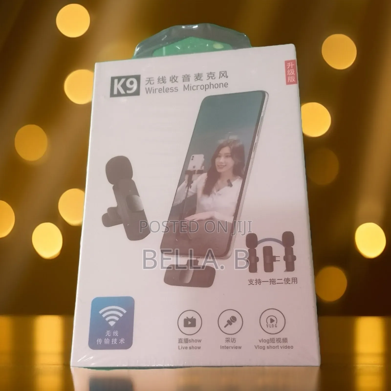  Wireless Microphone: Wide Frequency Range.