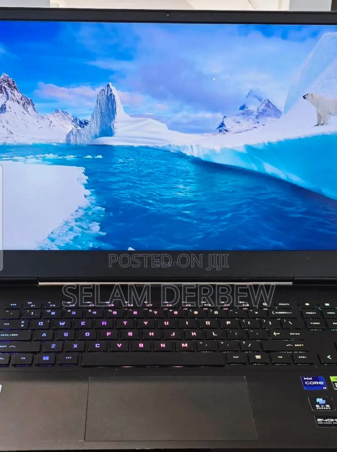 New Laptop HP Omen 17 16GB Intel Core I9 SSD 1T