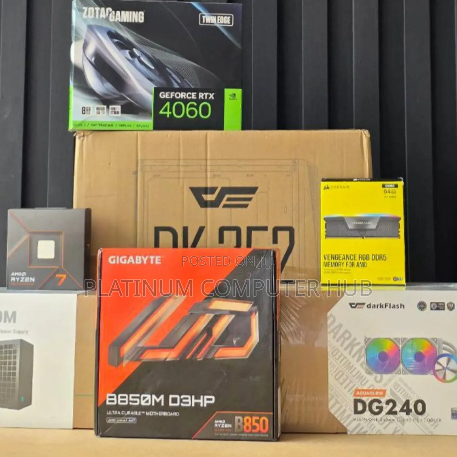 New Desktop Computer 32GB AMD Ryzen 7 SSD 1T