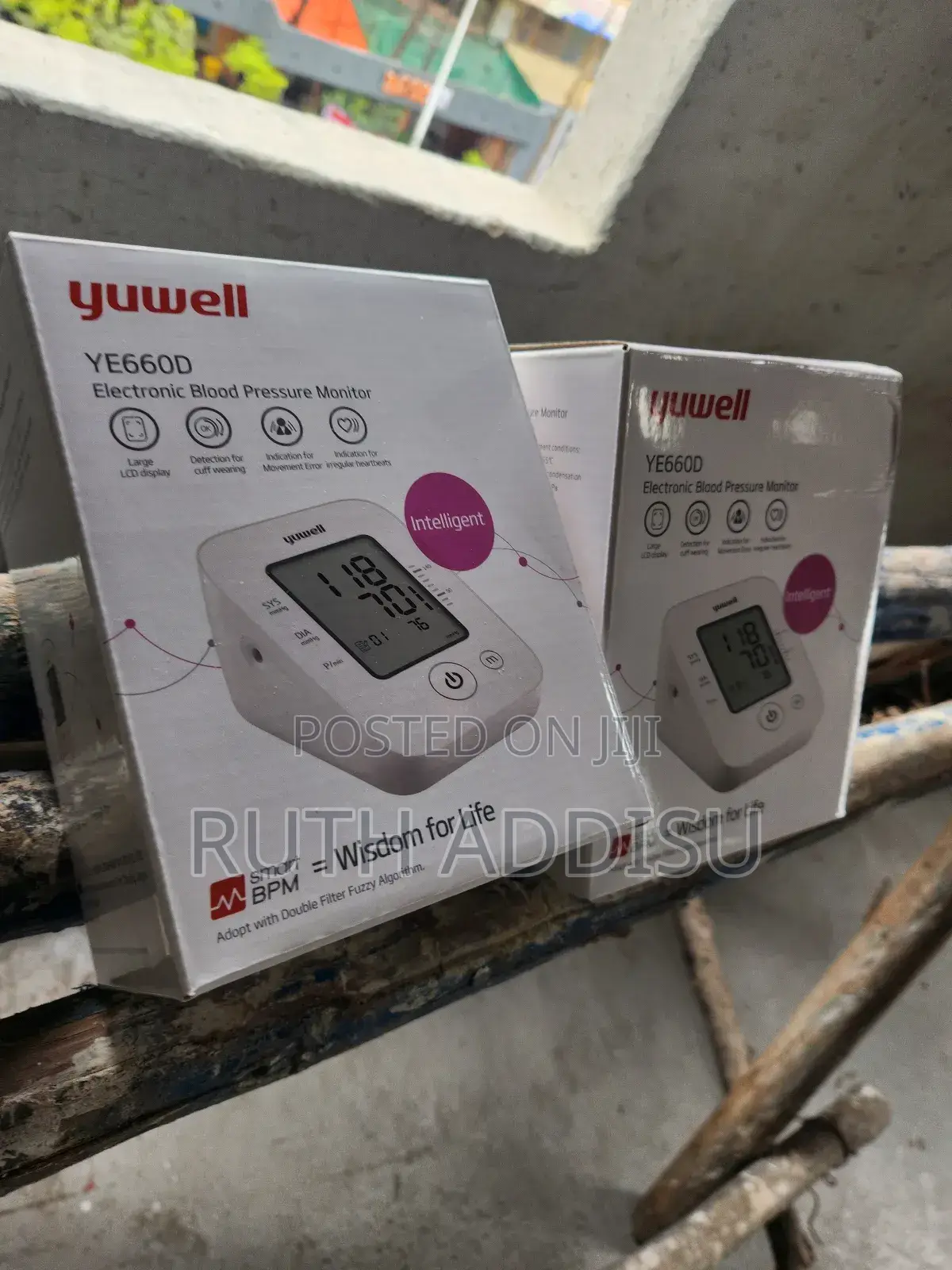 Yuwell Ye660d Blood Pressure Monitor New Packed Home Use Patient New