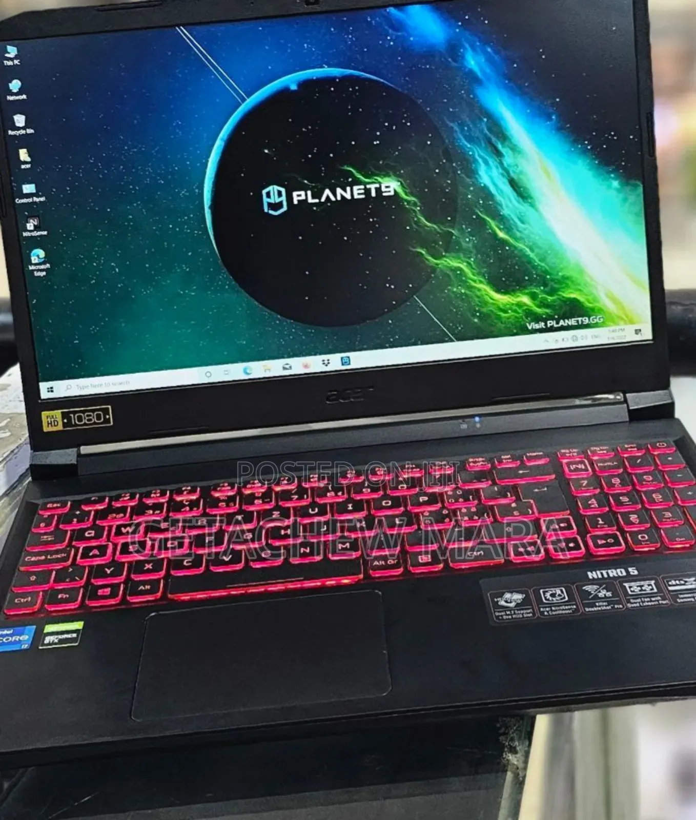 New Laptop Acer Nitro 5 16GB Intel Core I7 SSD 1T