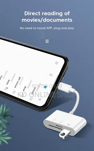 Photo - 3 in 1 Multifunction Type-C Card Reader Otg Sd Tf Sim Cards Usb