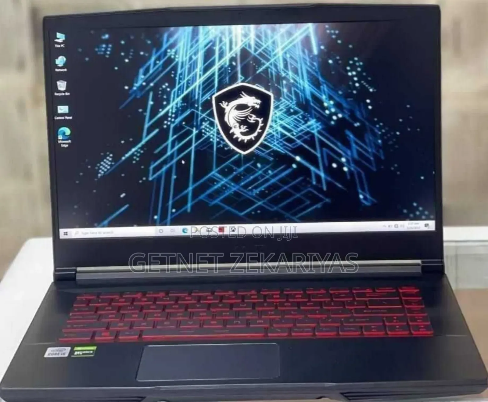 New Laptop MSI GF63 8GB Intel Core I5 SSD 256GB