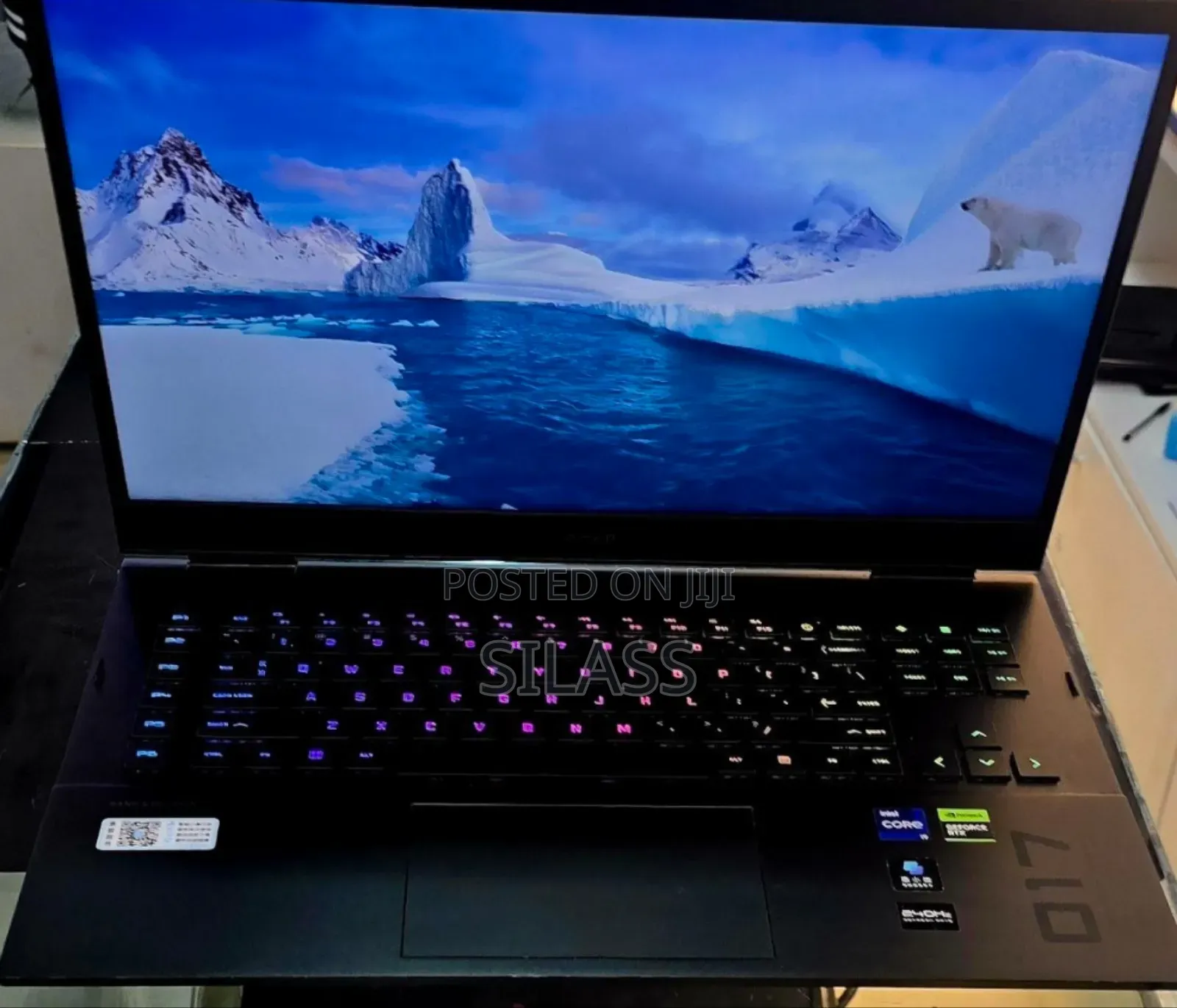 New Laptop HP Omen 17 16GB Intel Core I9 SSD 2T