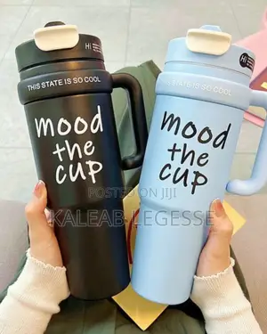 Photo - (Mood The Cup)Double Layer Stainless Still (Travel Cup)