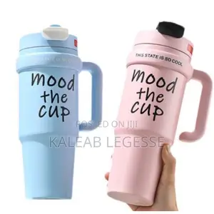 (Mood The Cup)Double Layer Stainless Still (Travel Cup)