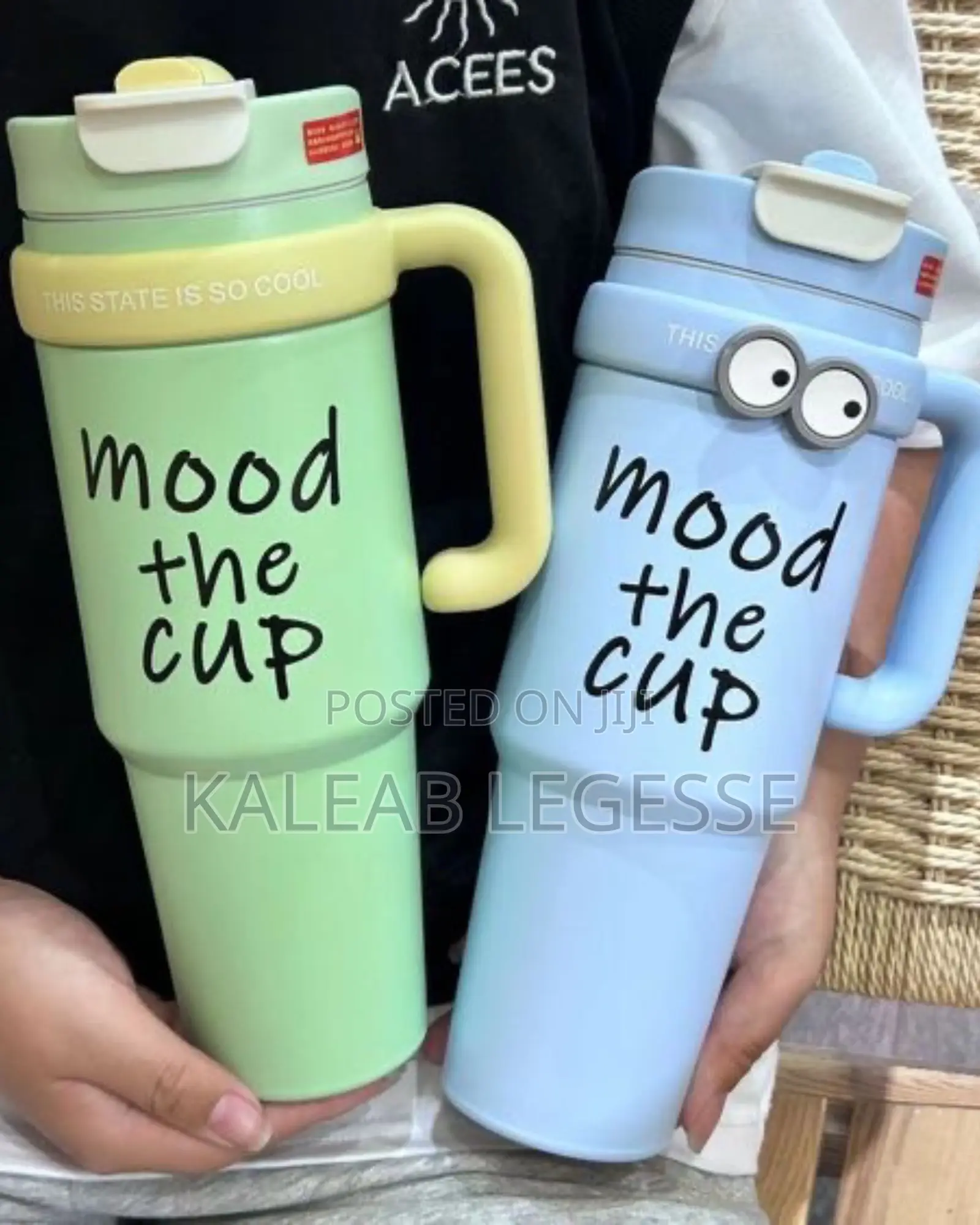 (Mood The Cup)Double Layer Stainless Still (Travel Cup)