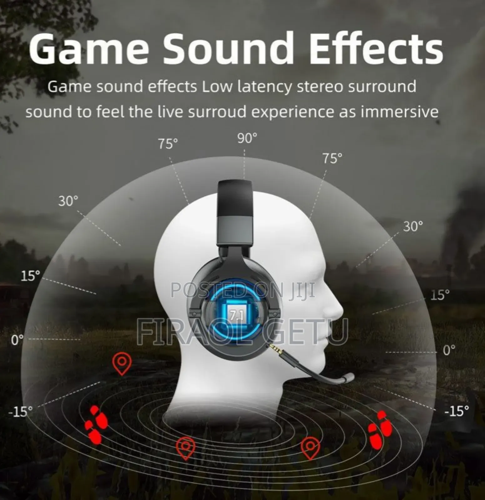 Abingo Bt60-X Wireless Gaming Headse