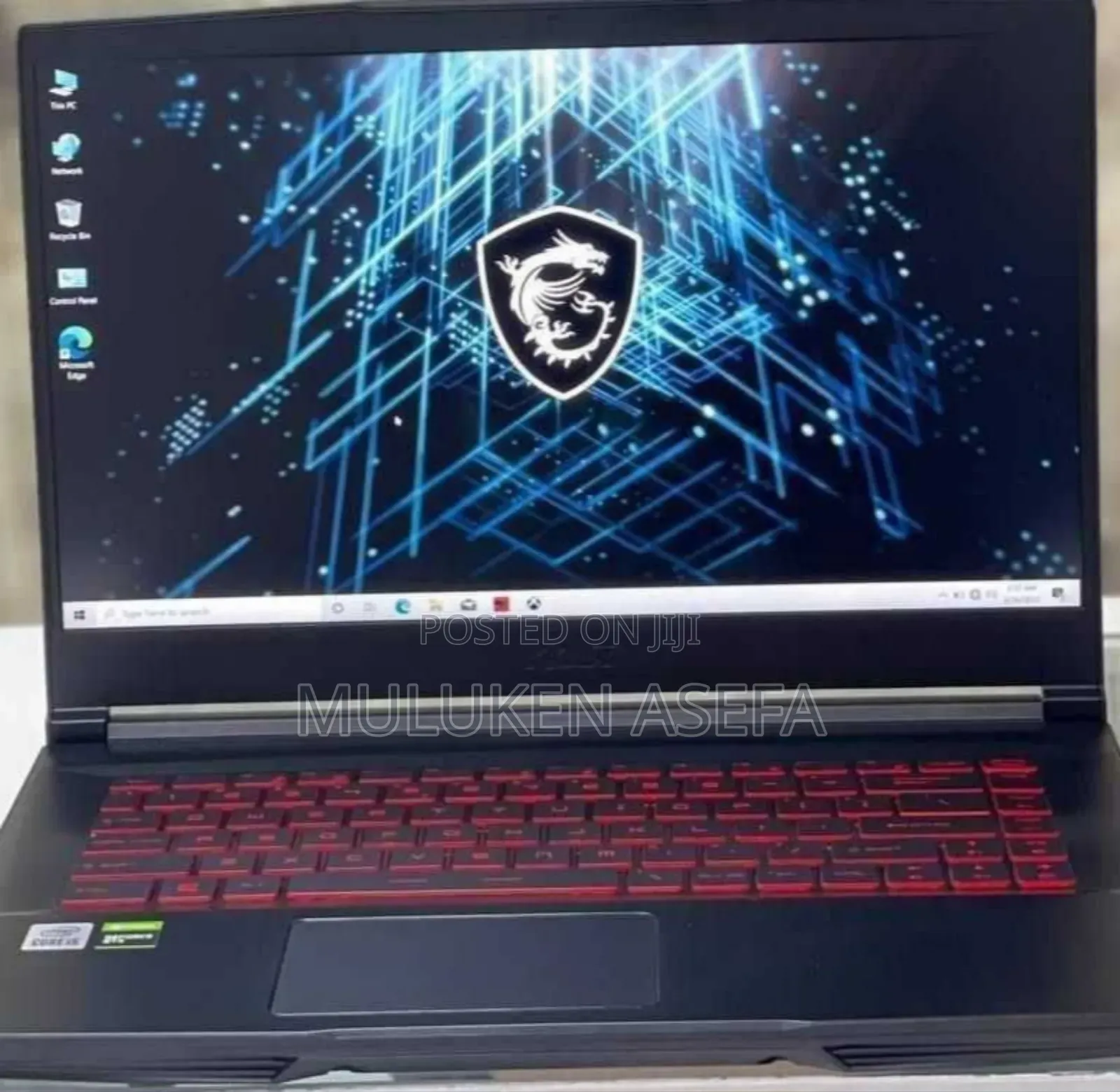 New Laptop MSI GF63 8GB Intel Core I5 SSD 256GB