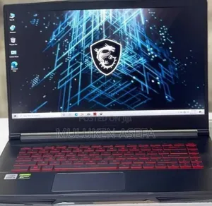 New Laptop MSI GF63 8GB Intel Core I5 SSD 256GB