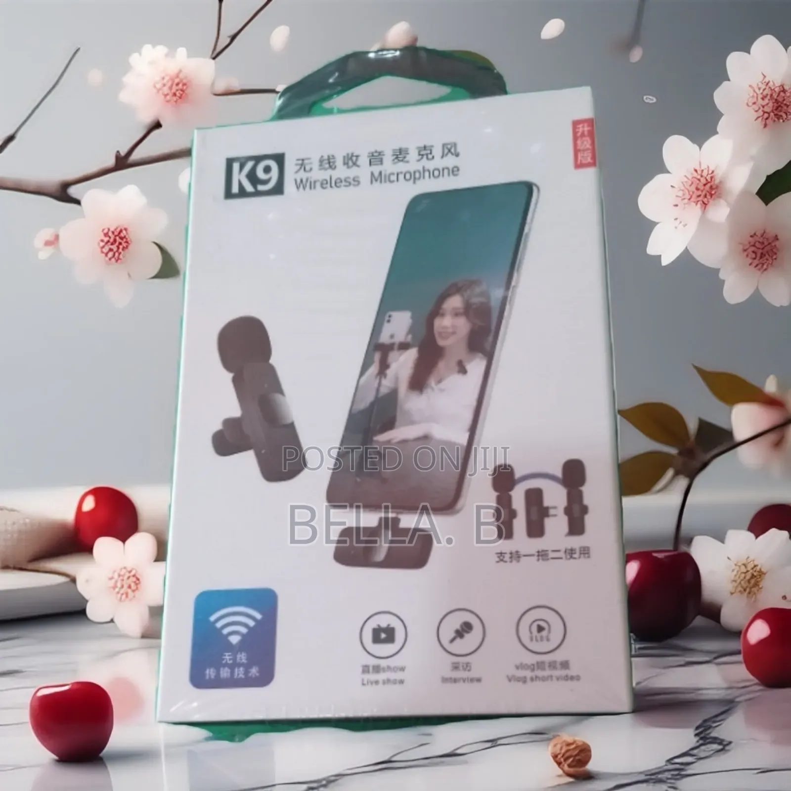 Brand New Wireless Microphone: Wireless Freedom.